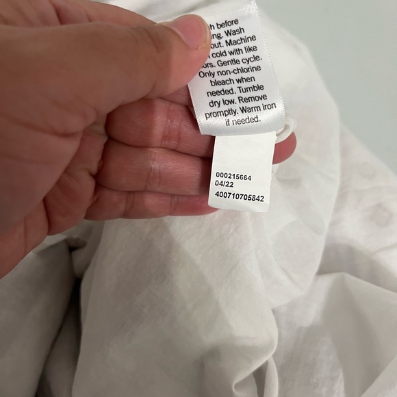 SONOMA Aztec Cami Midi Dress Size XL Linen Blend Adjustable Straps With Pockets - Picture 14 of 16